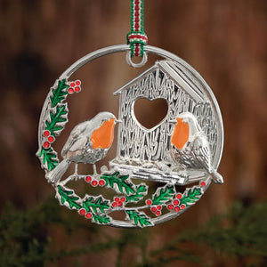 Newbridge Silverware Robin Hanging Decoration-Goviers