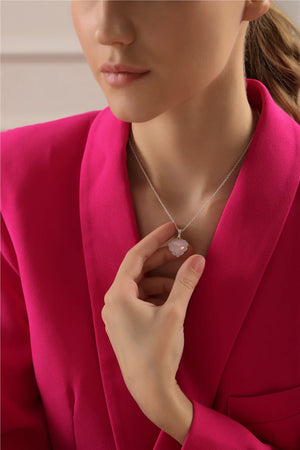 Newbridge Silverware Rose Opal Pendant-Goviers