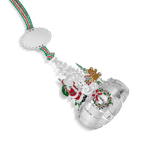 Newbridge Silverware Santa Carousel Christmas Tree Decoration-Goviers