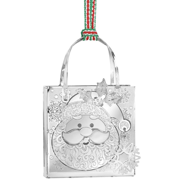 Newbridge Silverware Santa Gift Bag Christmas Tree Decoration-Goviers