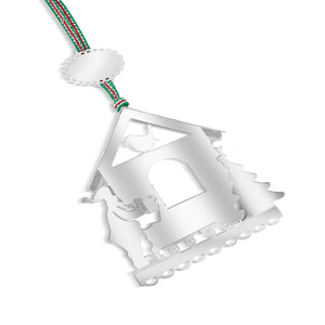 Newbridge Silverware Santa and Robin Christmas Tree Decoration-Goviers