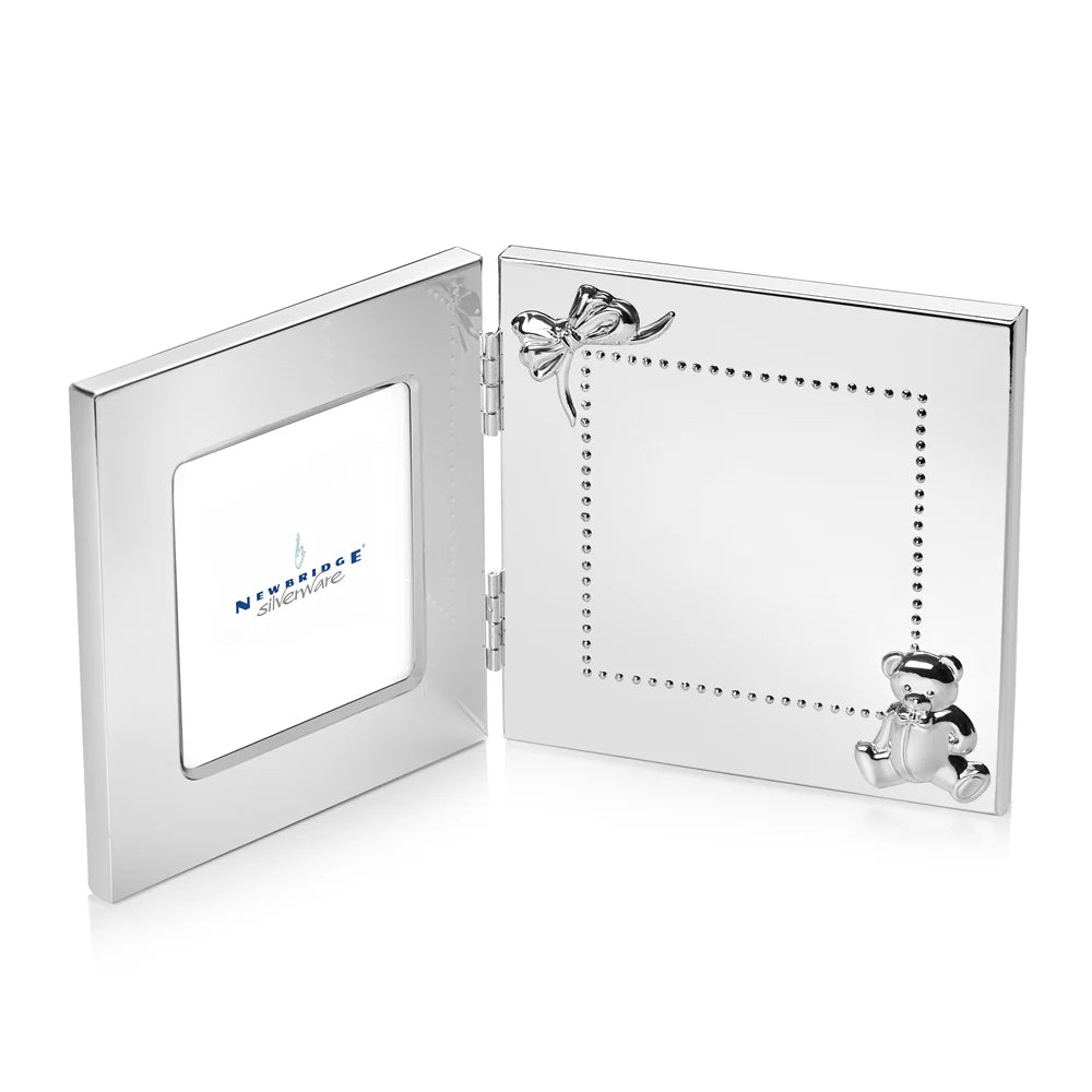 Newbridge Silverware Teddy Bear Photo frame 3" x 3"-Goviers