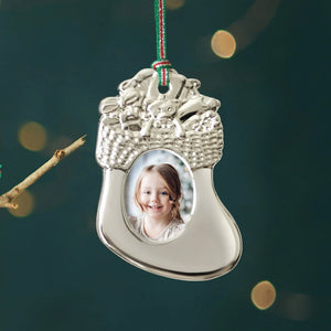Newbridge Silverware Xmas Sock with Photo Frame-Goviers