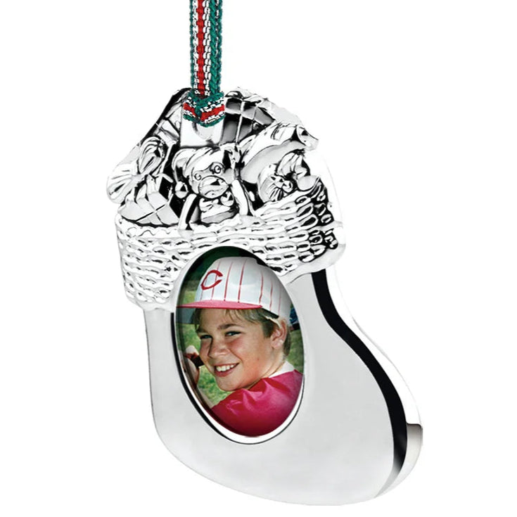 Newbridge Silverware Xmas Sock with Photo Frame-Goviers