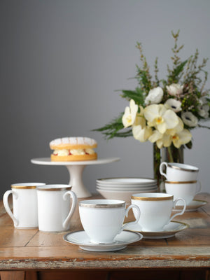 Noritake Charlotta Platinum Mug-Goviers