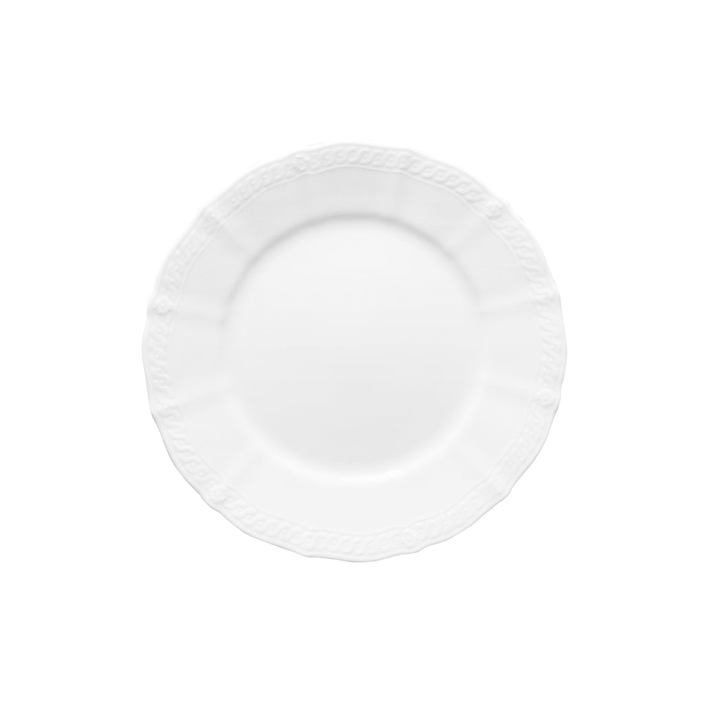 Noritake Cher Blanc 8" Plate x4-homeware-Goviers