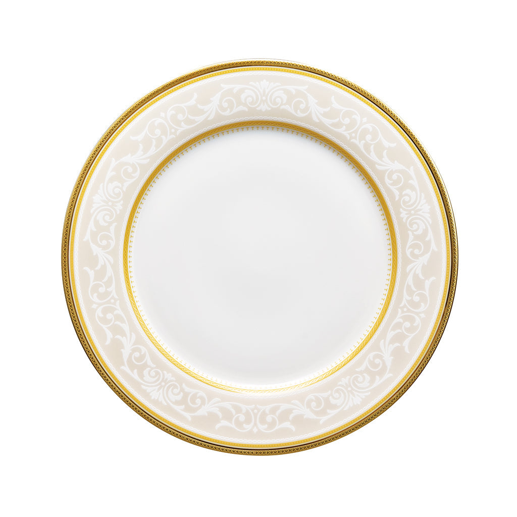 Noritake Glendonald Gold 10" Dinner Plate x4-homeware-Goviers