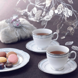 Noritake Hampshire Platinum Mug - Boxed-Goviers