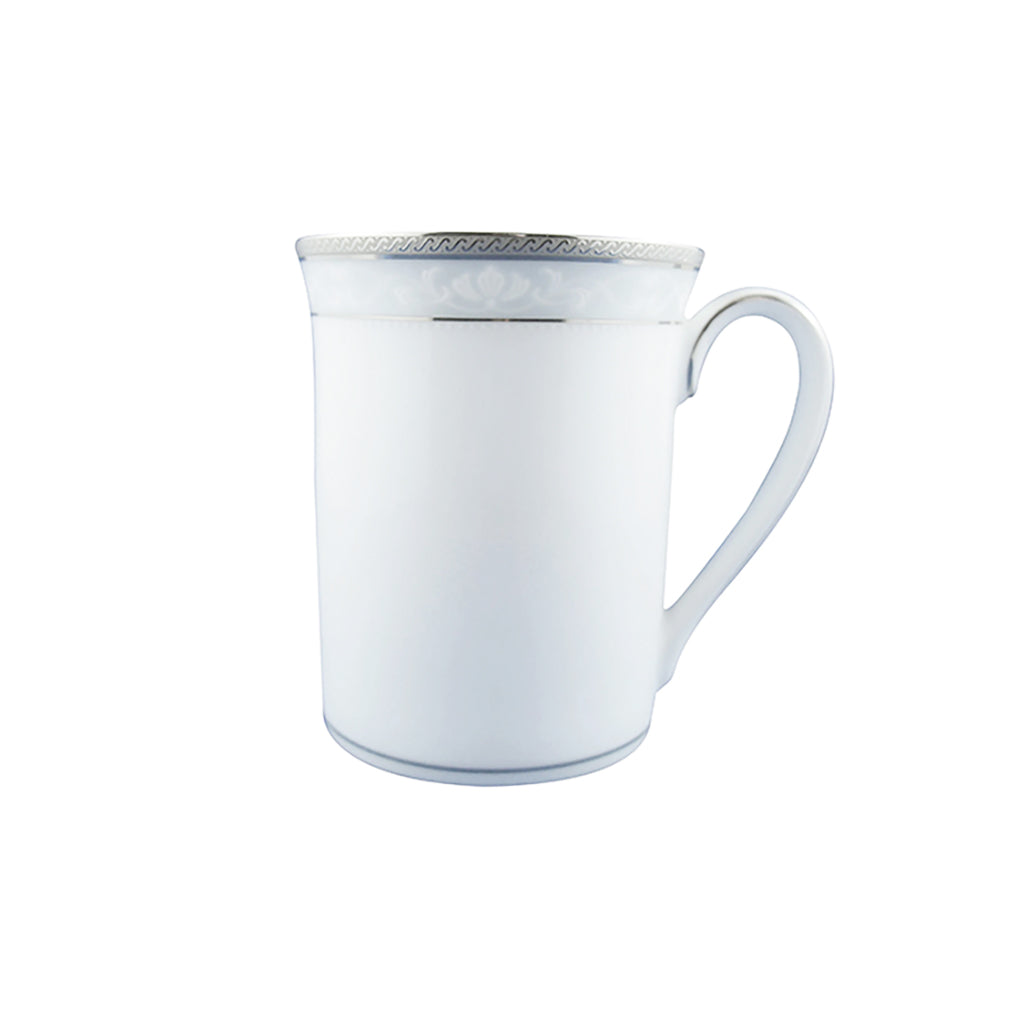 Noritake Hampshire Platinum Mug - Boxed-Goviers