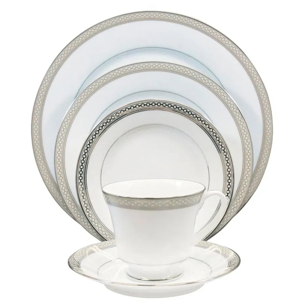 Noritake Legacy Splendor Rimmed Soup x4-homeware-Goviers
