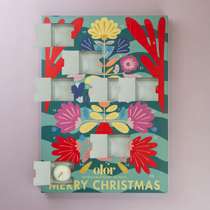OLOR Luxury Tealight Advent Calendar-Goviers