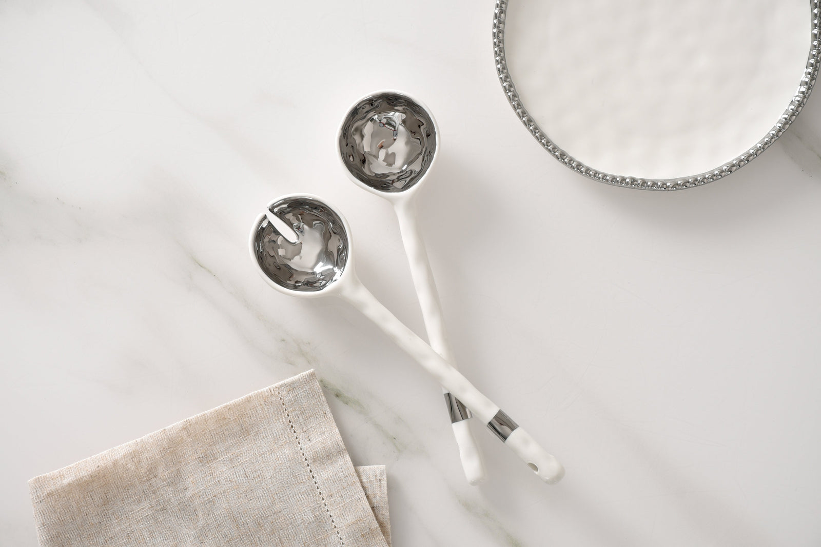 Pampa Bay Accessories Salad Server Set silver-Goviers