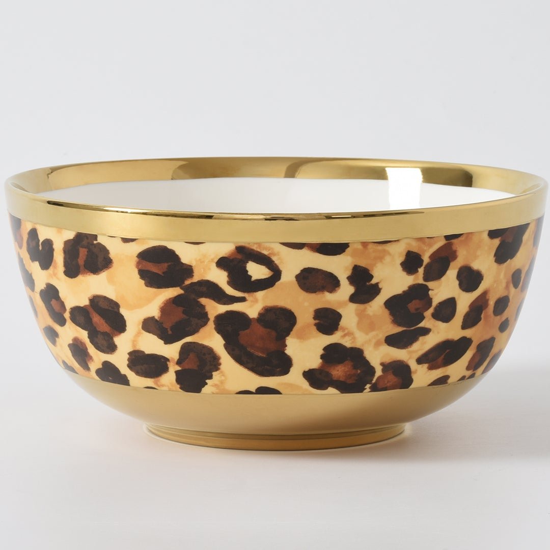 Pampa Bay Animal Print Medium Bowl-Goviers
