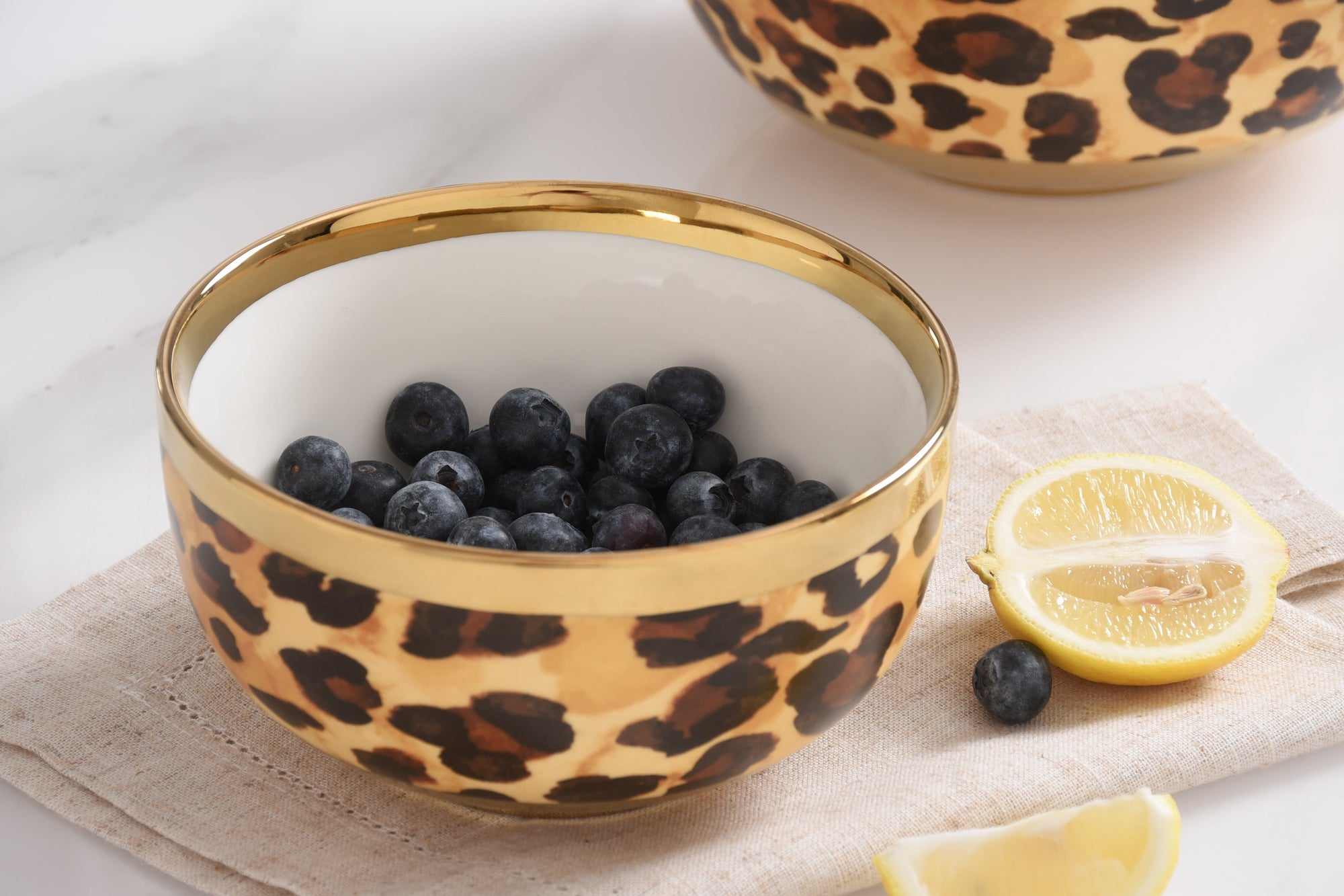 Pampa Bay Animal Print Small Bowl-Goviers