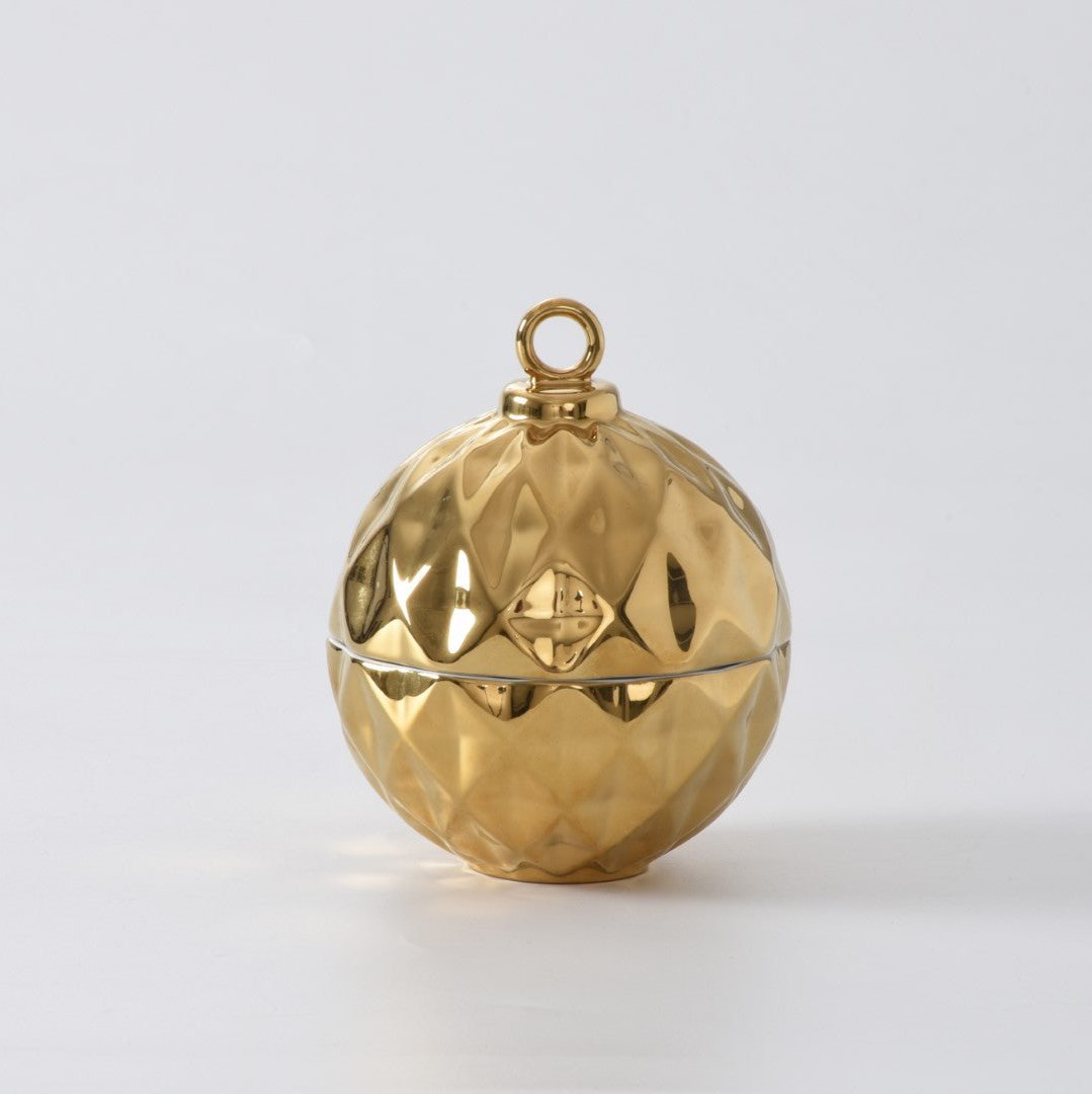 Pampa Bay For The Holidays Small Ornament Bowl Gold-Goviers