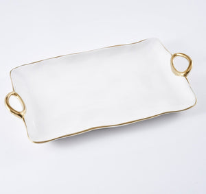 Pampa Bay Golden Handles Large Platter-Goviers