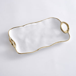 Pampa Bay Golden Handles Small Platter-Goviers