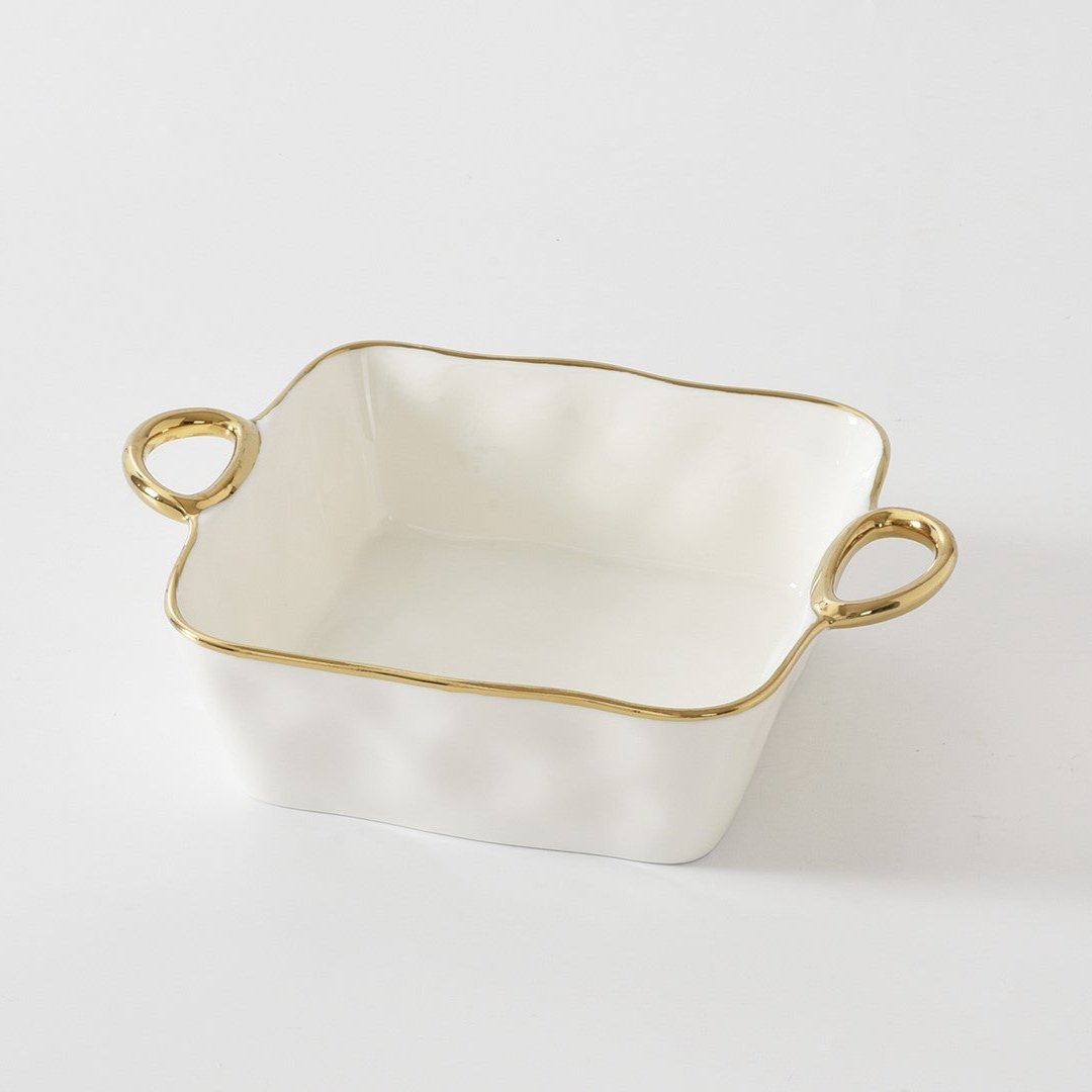 Pampa Bay Golden Handles Square Baking Dish-Goviers