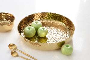 Pampa Bay Golden Millenium Extra Large Shallow Bowl-Goviers