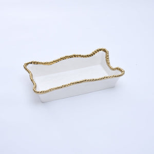 Pampa Bay Golden Salerno Dinner Napkin/Guest Towel Holder-Goviers