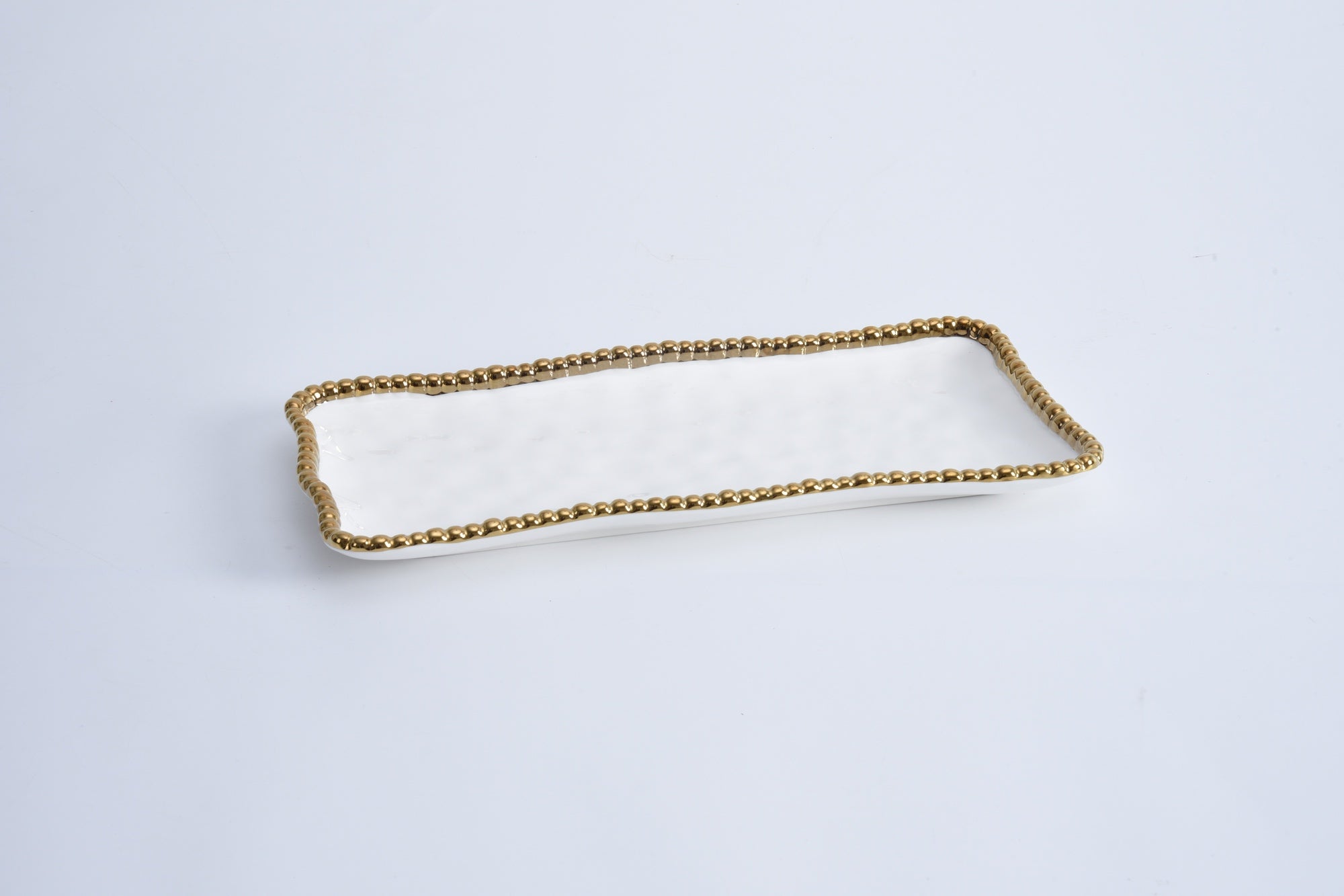 Pampa Bay Golden Salerno Medium Rectangular Tray-Goviers