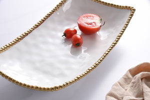 Pampa Bay Golden Salerno Rectangular Deep Server-Goviers