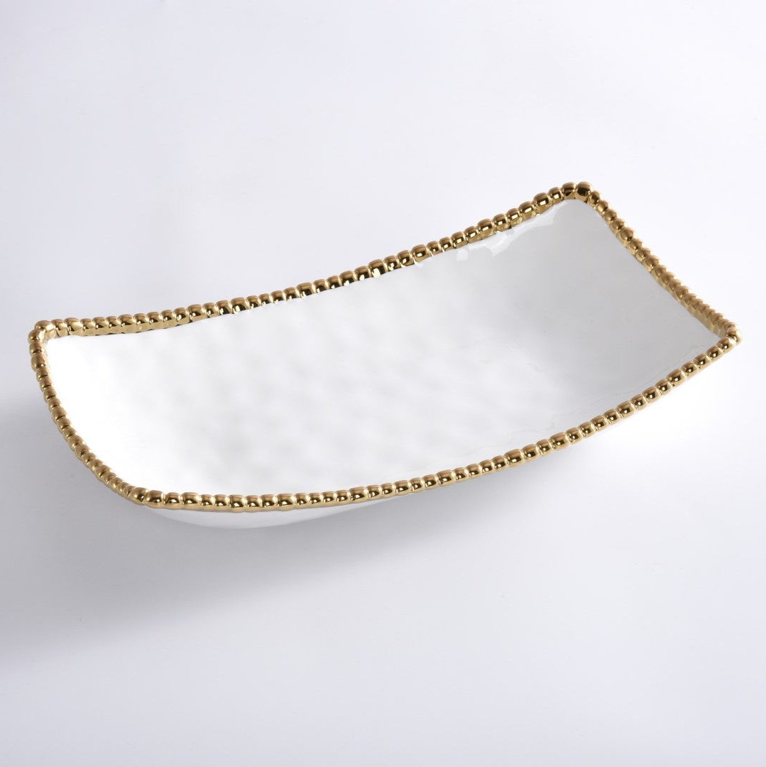 Pampa Bay Golden Salerno Rectangular Deep Server-Goviers