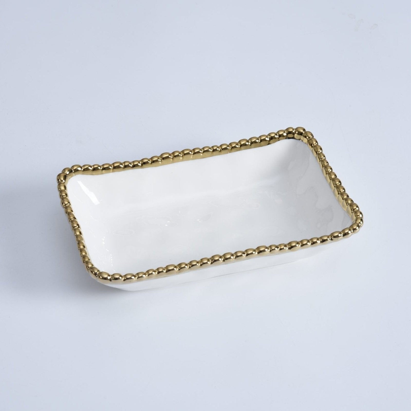 Pampa Bay Golden Salerno Rectangular Dish-Goviers