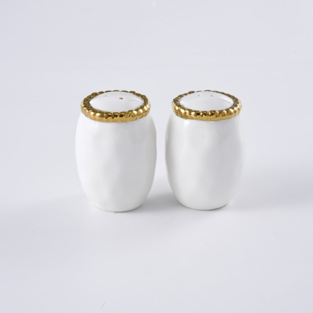 Pampa Bay Golden Salerno Salt & Pepper Shakers-Goviers