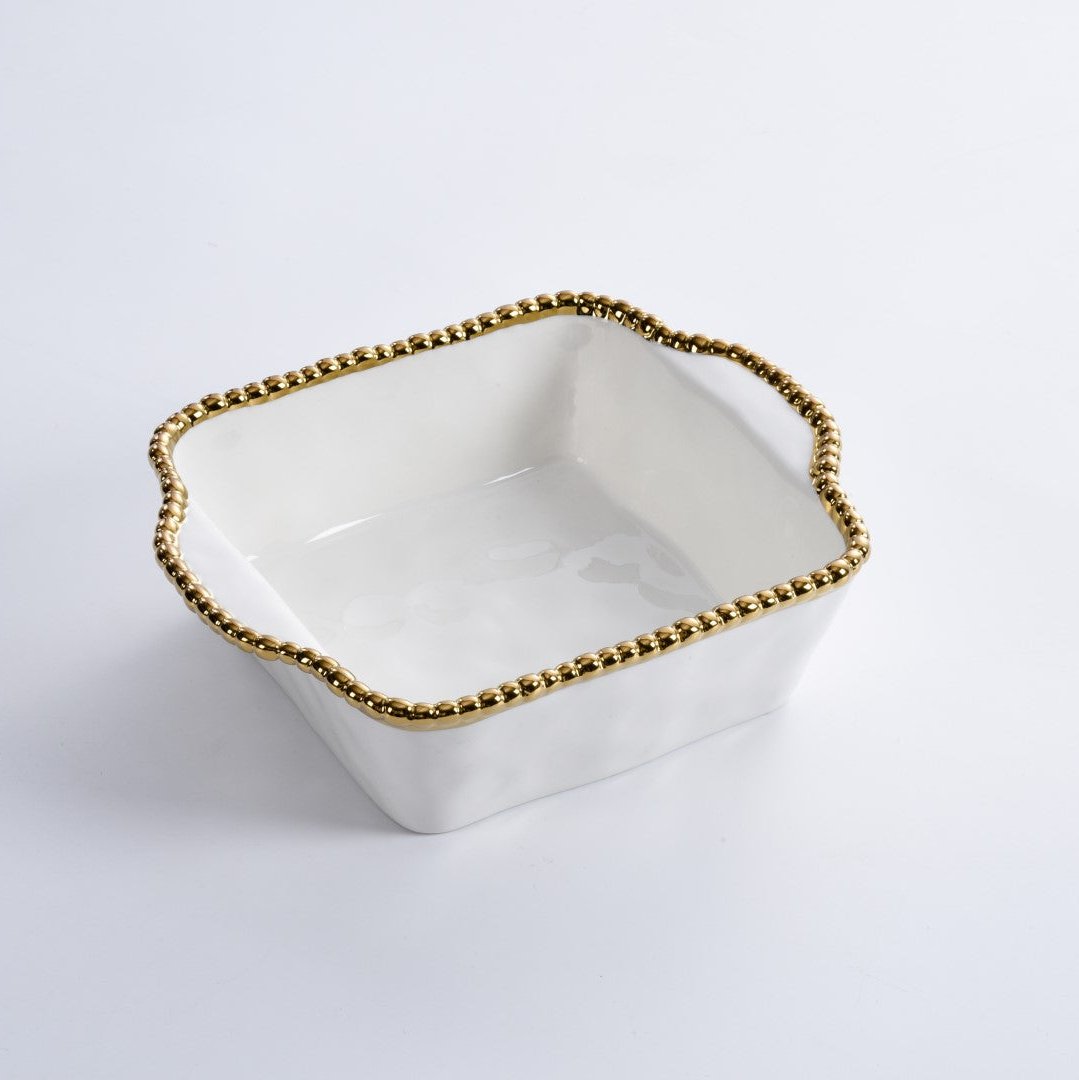 Pampa Bay Golden Salerno Square Baking Dish-Goviers