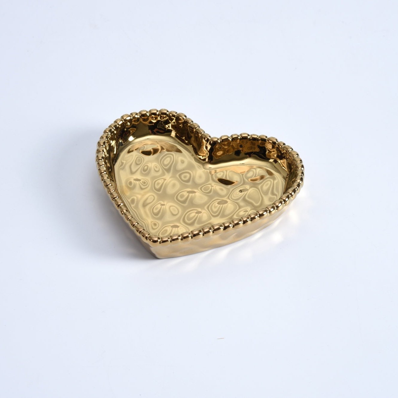 Pampa Bay Love Is In The Air Mini Heart Dish Gold-Goviers