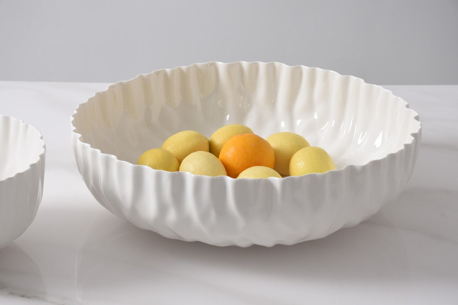 Pampa Bay Mascali Bianca Extra Large Shallow Bowl-Goviers