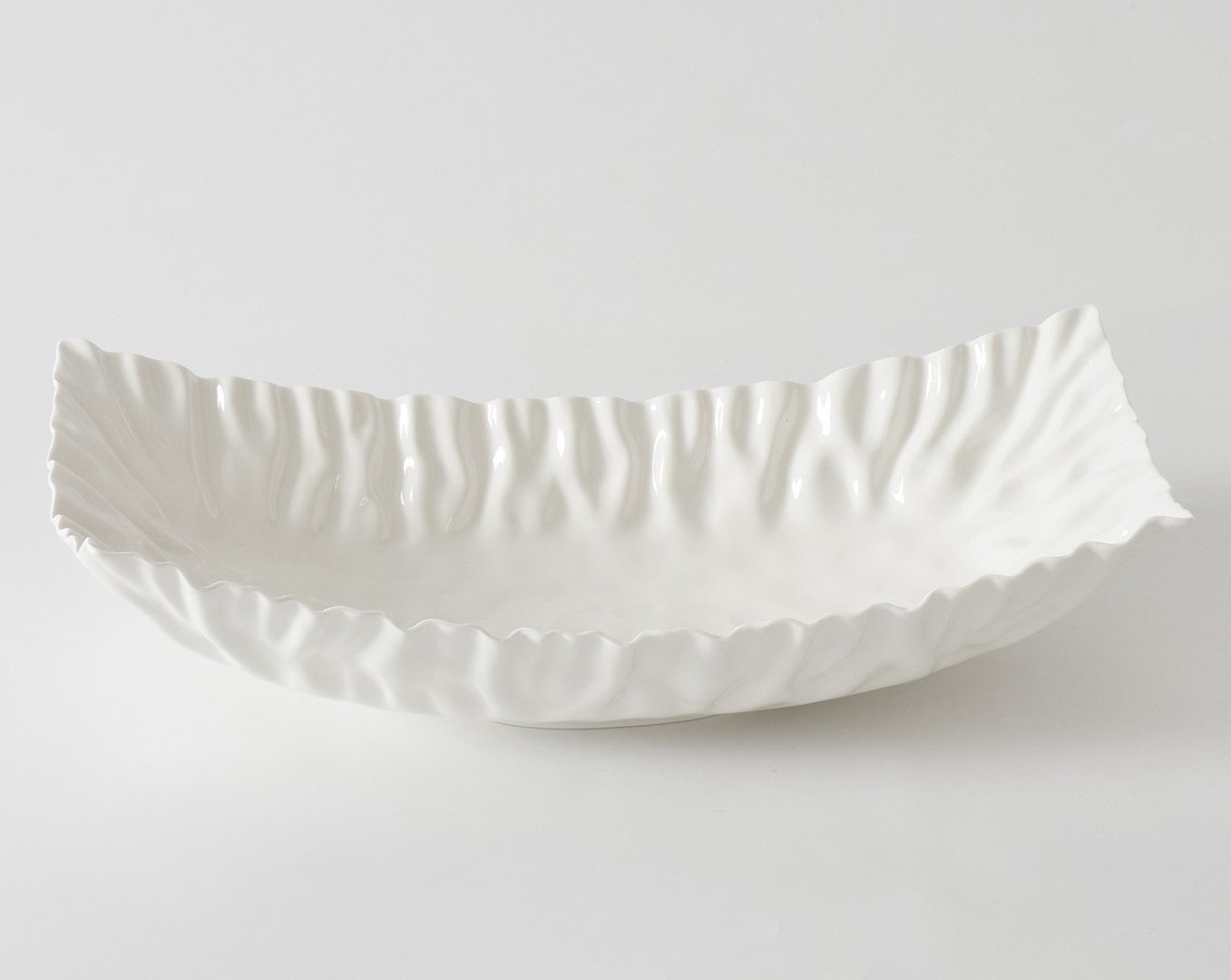 Pampa Bay Mascali Bianca Rectangular Centrepiece-Goviers