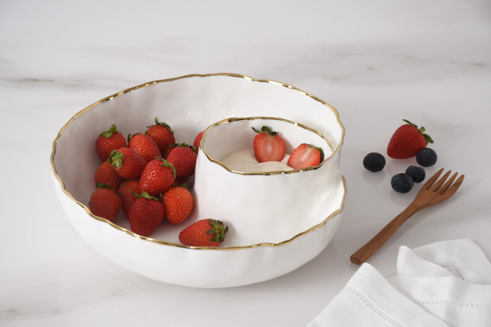 Pampa Bay Portofino Chip & Dip Bowl-Goviers