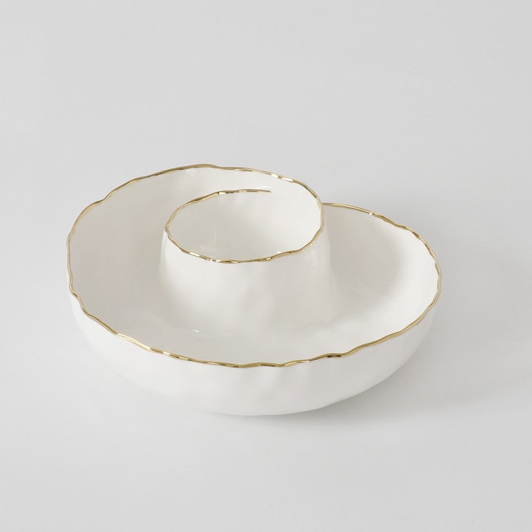 Pampa Bay Portofino Chip & Dip Bowl-Goviers