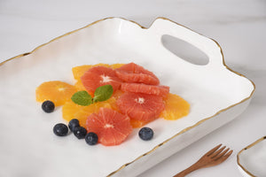 Pampa Bay Portofino Rectangular Tray With Handles-Goviers