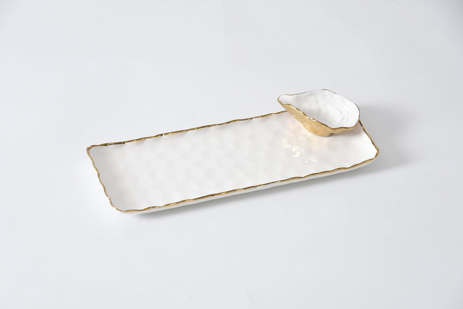 Pampa Bay Portofino Sushi Tray With Mini Oyster Bowl-Goviers