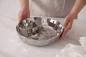 Pampa Bay Thin & Simple Round Chip & Dip-Goviers