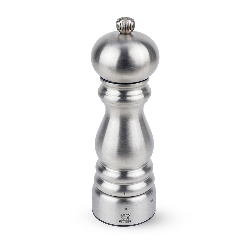 Peugeot 18cm Stainless Steel Salt Mill-Home Accessories-Goviers