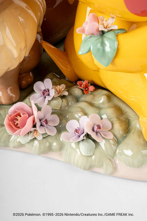 ™Pikachu™ & Eevee™ Sculpture. Limited Edition-Goviers