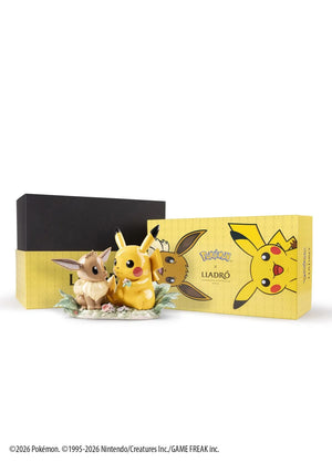 ™Pikachu™ & Eevee™ Sculpture. Limited Edition-Goviers
