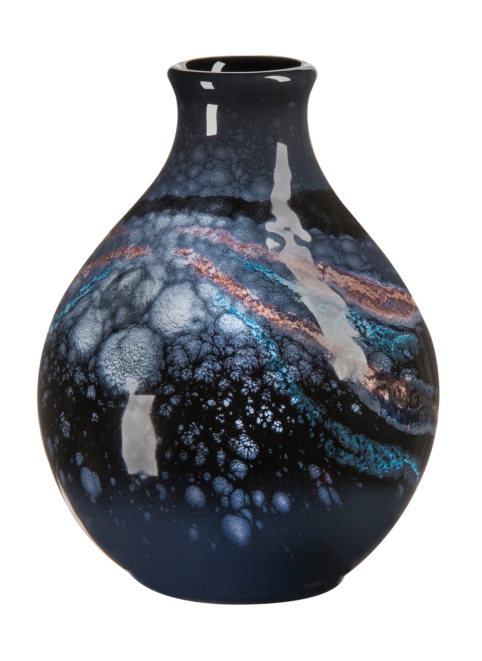Poole Pottery Celestial Bud Vase-Goviers