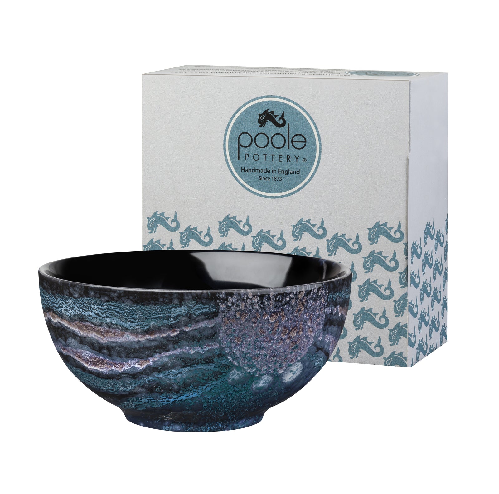 Poole Pottery Celestial Deco Bowl 16cm-Goviers