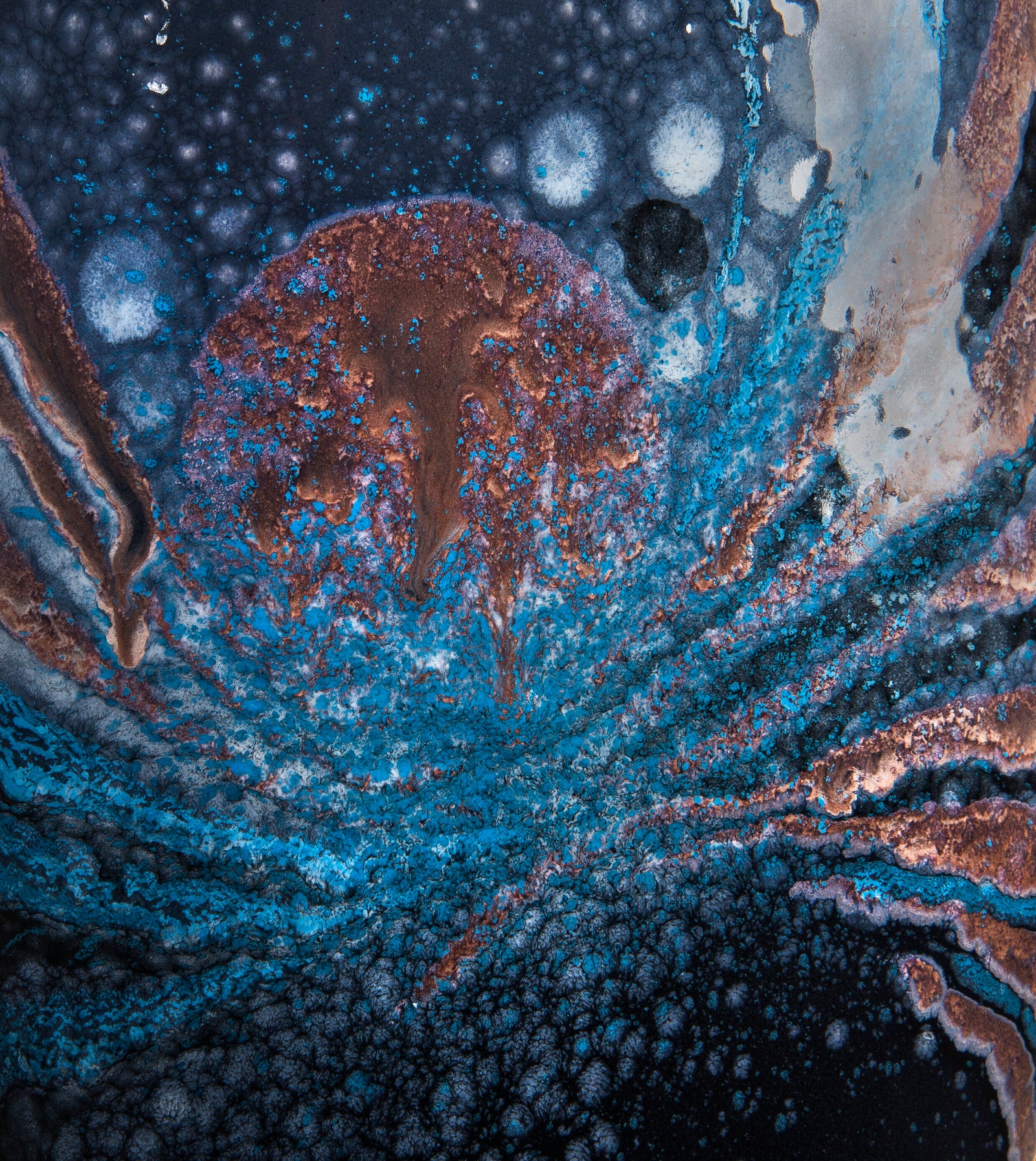 Poole Pottery Celestial Keystone Vase 26cm-Goviers