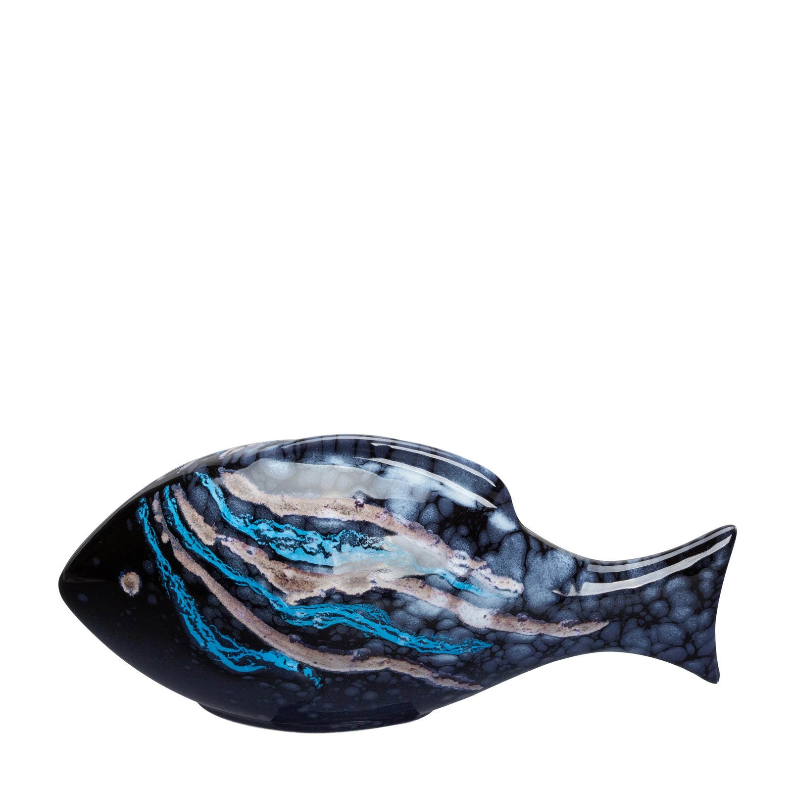 Poole Pottery Celestial Large Fish-Goviers