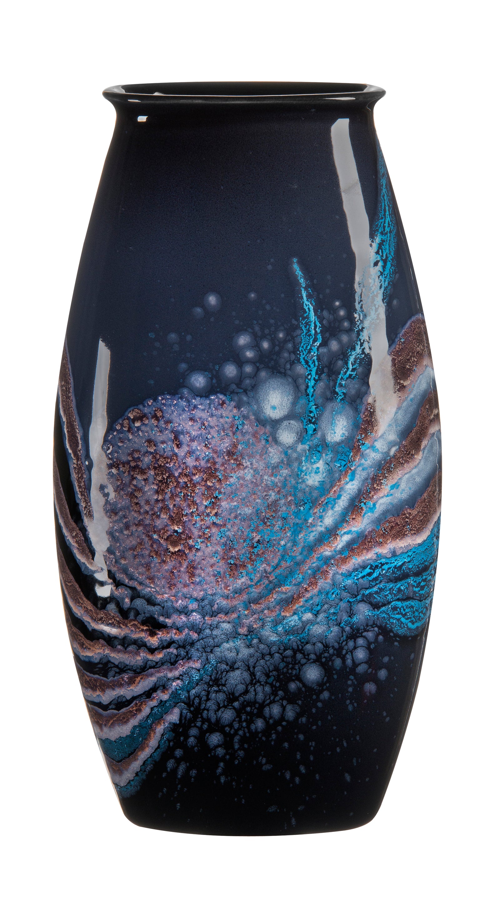Poole Pottery Celestial Manhattan Vase 36 cm-Goviers
