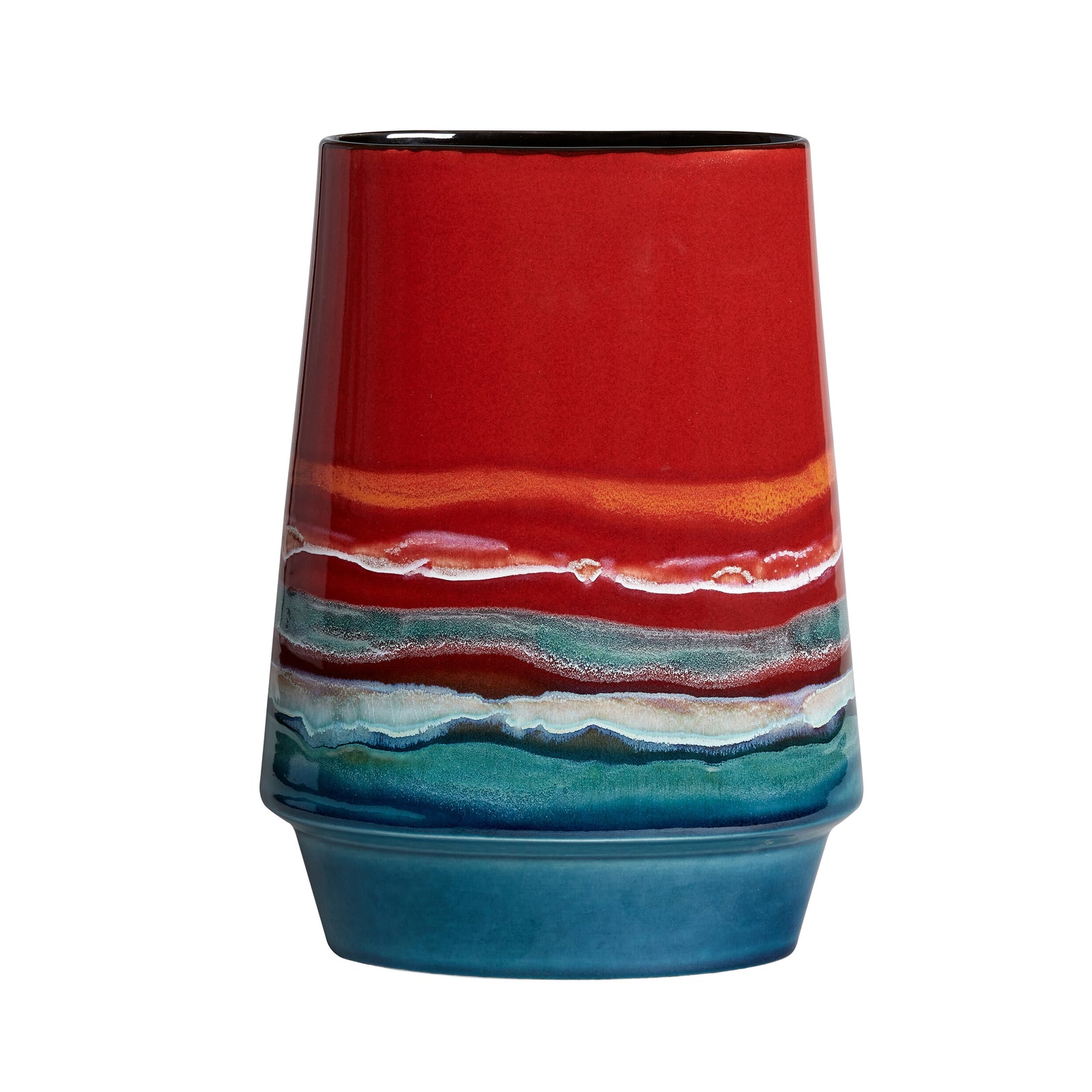 Poole Pottery Horizon 26cm Keystone Vase-Goviers