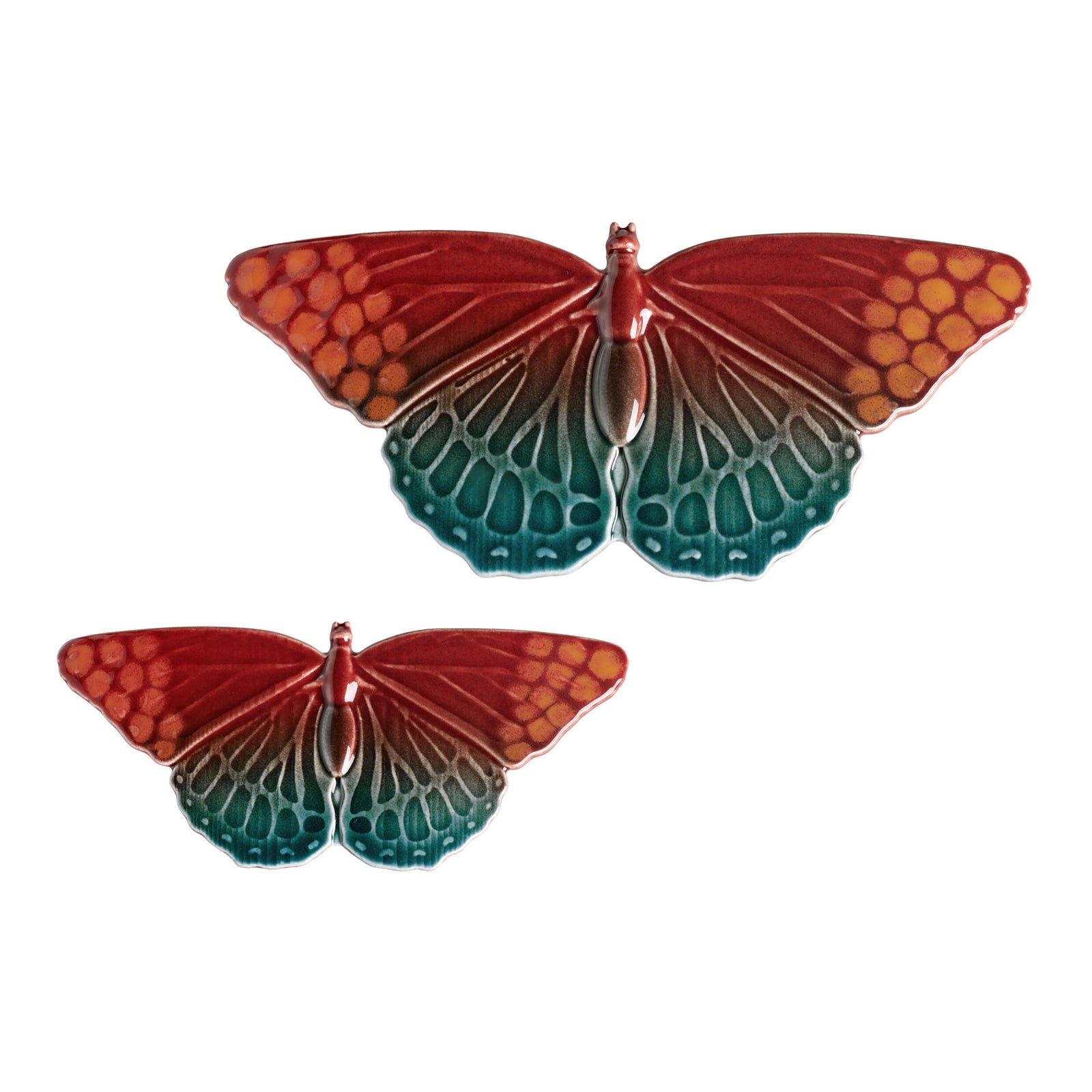 Poole Pottery Horizon Butterflies, Set of 2-Goviers