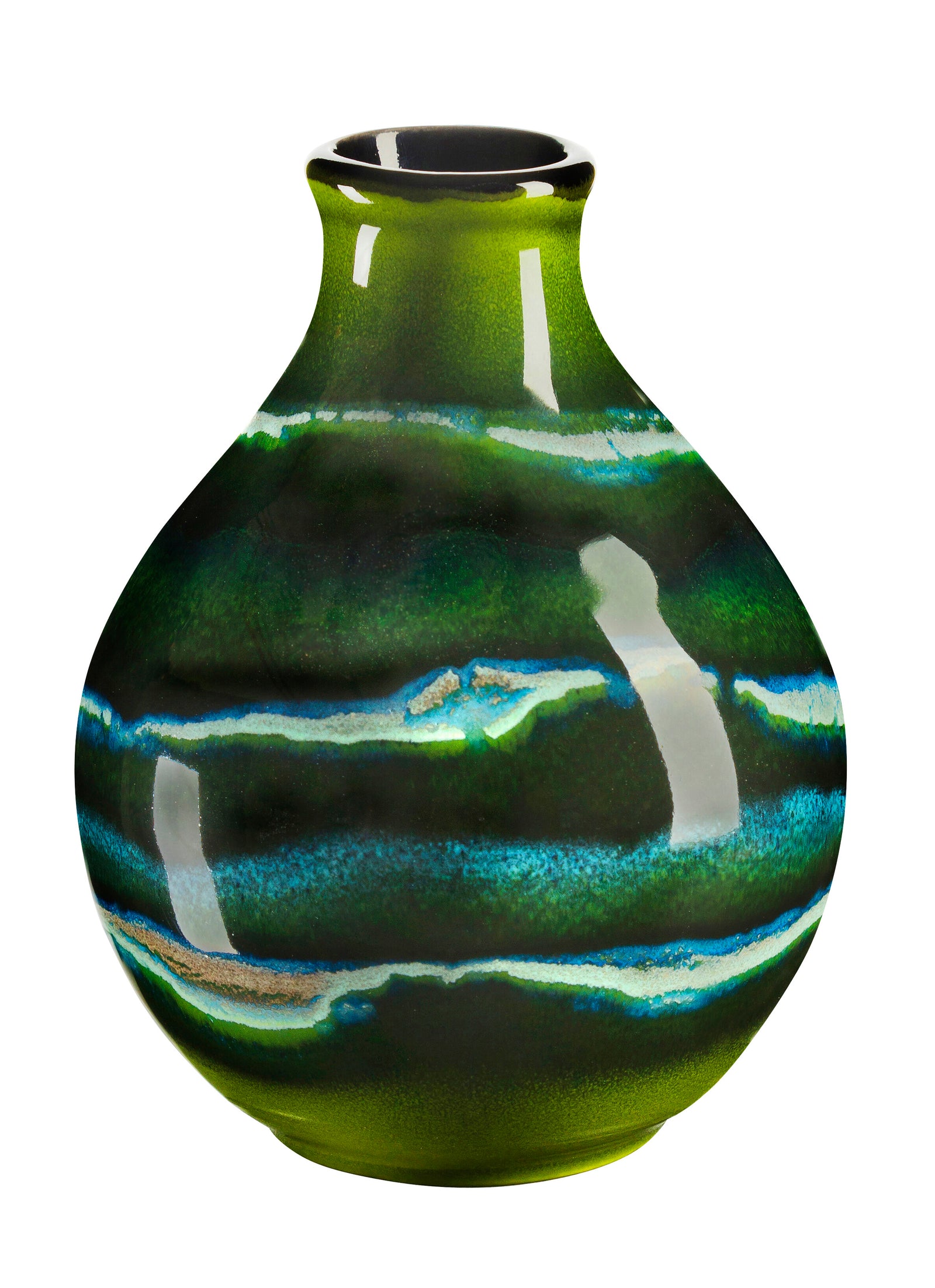 Poole Pottery Maya 12cm Bud Vase-Goviers