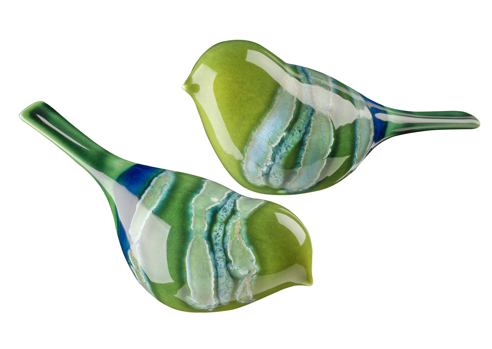 Poole Pottery Maya Bird Pair Mixed-Goviers